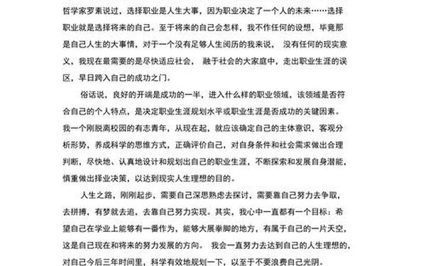 对自己未来的规划300字-高中未来规划300字