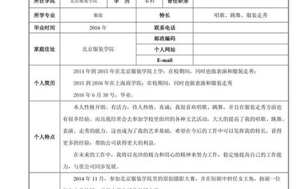 工作简历怎么写？—工作简历简短50字