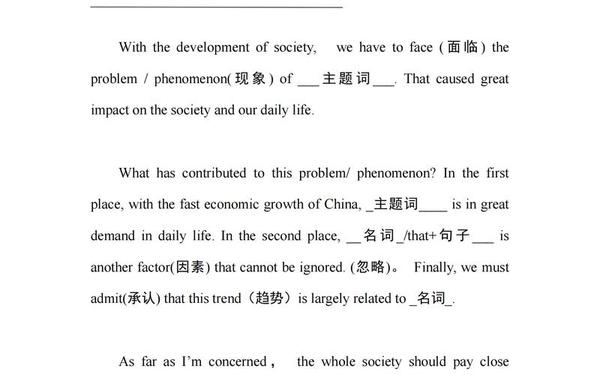 专升本英语作文范文-专升本优秀作文800字