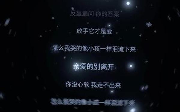 有一种爱叫做放手17 爱的最高境界是放手