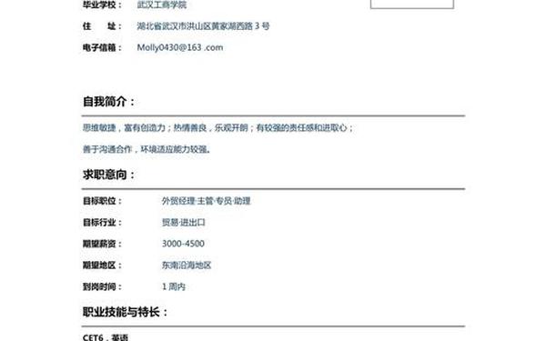 业务员个人简历,业务员个人简历(通用版)