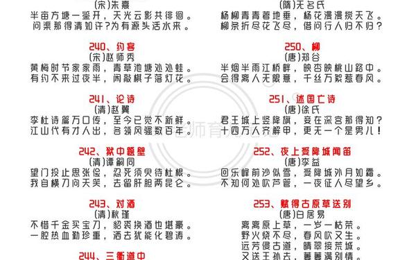 唐诗宋词三百首,100首顶级绝美古诗词