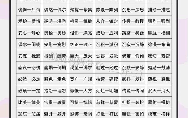 合拢的近义词_合拢的近义词20个