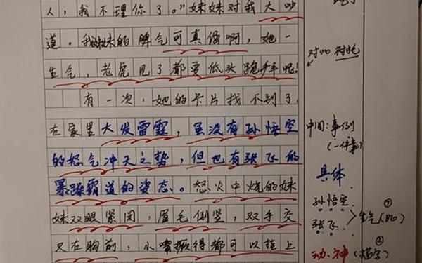 他生气了满分作文 《他生气了》优秀范文