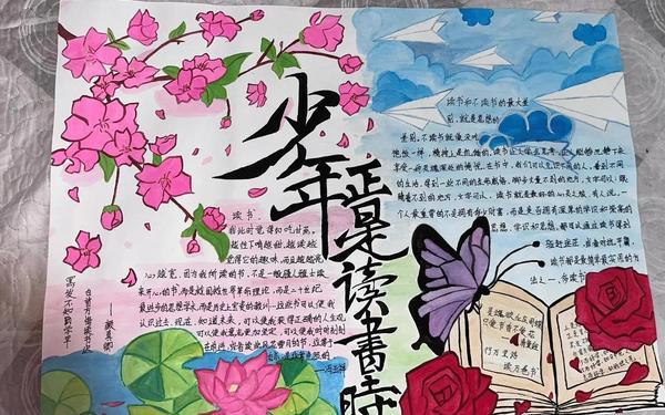 912岁高难度手抄报读书手抄报(读书手抄报全国第一名)