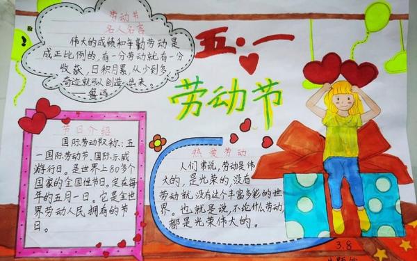 劳动节手抄报资料,致敬劳动者手抄报
