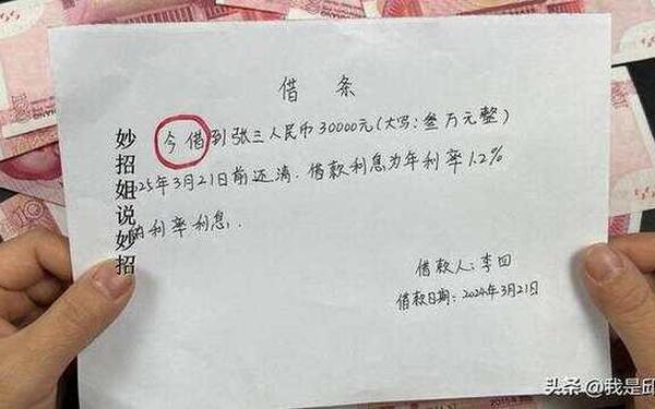 借据怎么写-借条怎么样写