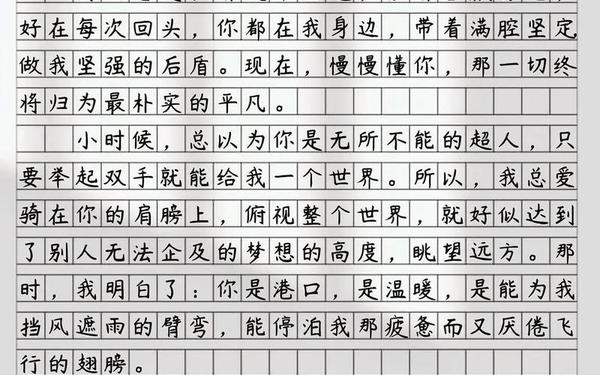 懂你作文600字-作文《懂你》700字初中