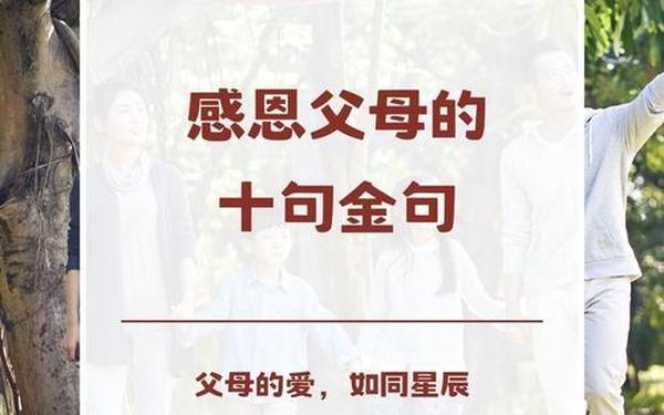 感恩父母的诗句名言_感恩父母的千古名句