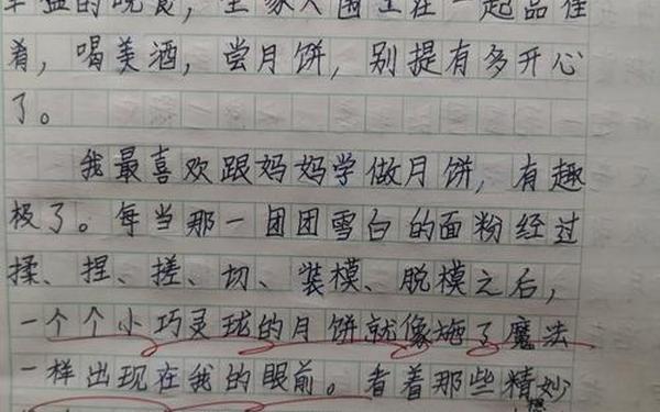 三年级中秋节日记300字—中秋节作文怎么写三年级