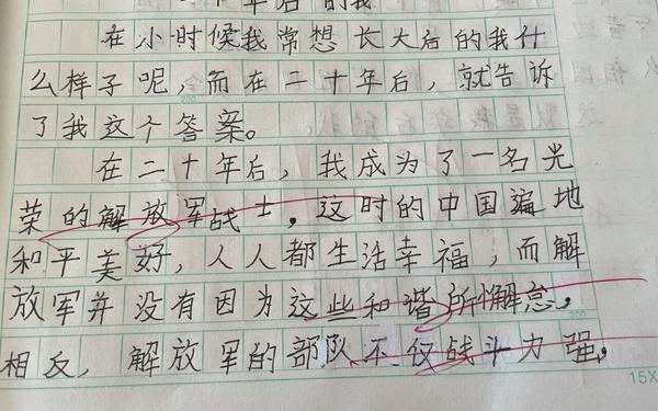 二十年后的我400字;二十年后的我作文450字左右怎么写
