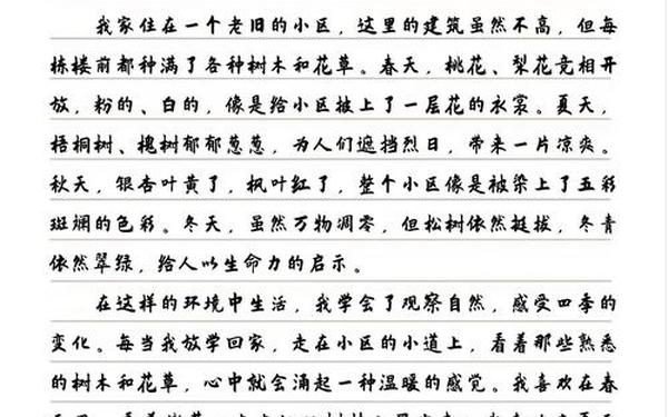 五年级上册语文作文-叙事作文600字