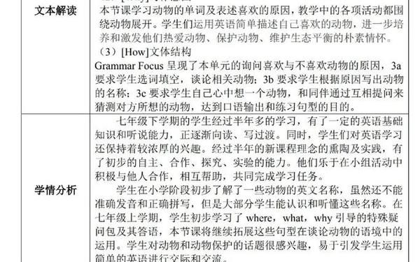 初中英语教学案例_初一英语教学案例10篇