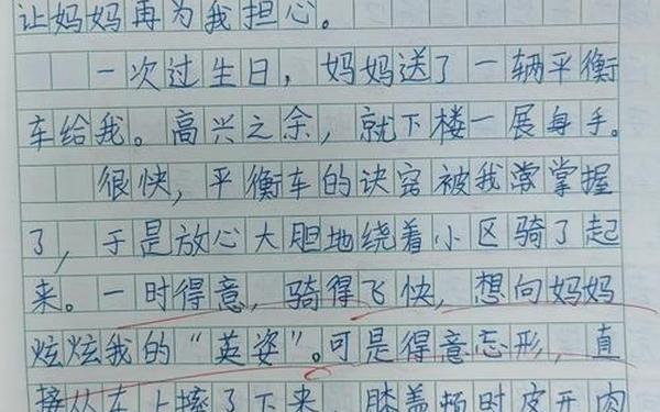 鼻子一酸作文500字优秀作文、五年级作文《鼻子一酸》