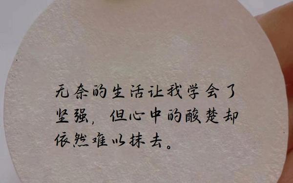 2024心态最火的句子(心情心酸又无奈的句子)