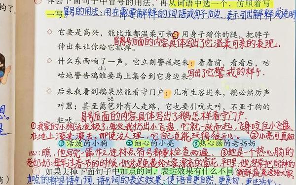 四年级上册学霸笔记-学霸笔记四年级下册语文