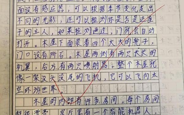 会飞的小木屋作文-会飞的小木屋作文450字