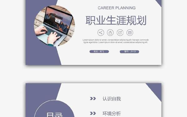 大学生职业生涯规划ppt模板,职业生涯规划PPT