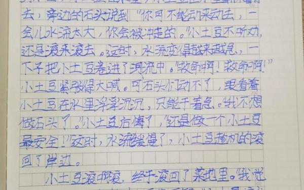 滚来滚去的小土豆作文300字想象;三年级下册滚来滚去的小土豆
