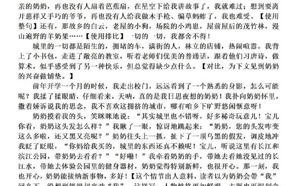 初中亲情作文800字优秀作文(亲情类作文素材)
