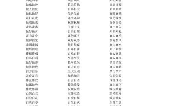 abac式的四字词语_蹦啊跳啊abcb词语