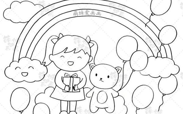 六一儿童节的海报,六一儿童节绘画海报简画 六一儿童节的海报,六一儿童节绘画海报简画