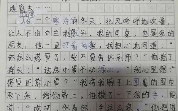 一件难忘的事500字-作文《温暖》500字