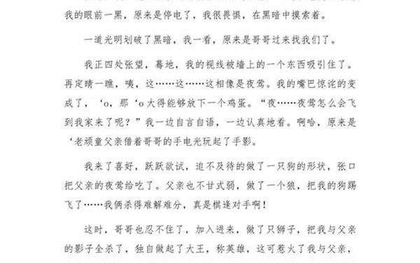 一篇写事的作文300字_写事作文三百字