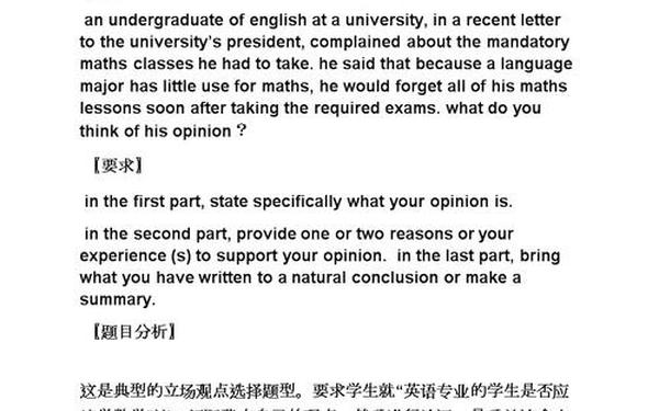 英语四级作文-英语四级作文模板万能句型
