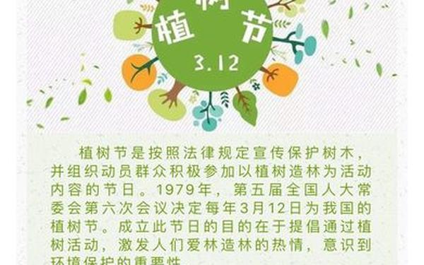 植树节的由来 关于植树节的小知识