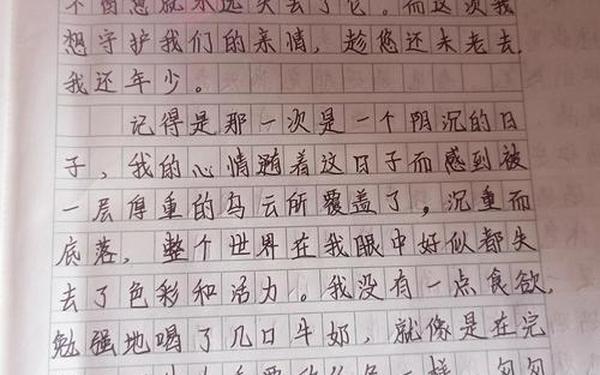 小学六年级作文500字—六年级下册语文第三单元作文五百字