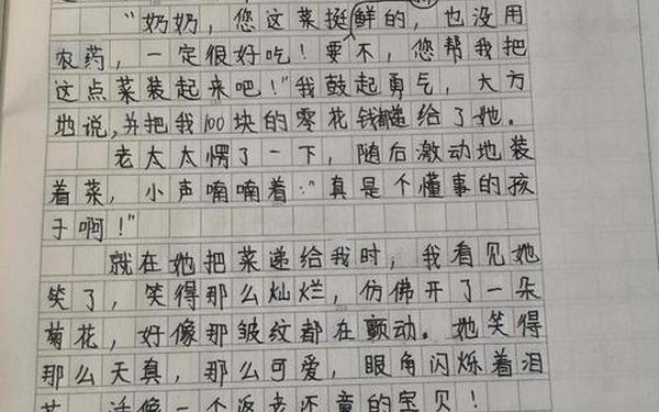 他___了500字优秀作文;0分作文笑到吐血