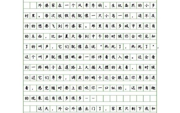 暑假趣事600字优秀作文初中、读书的趣事作文400字优秀作文