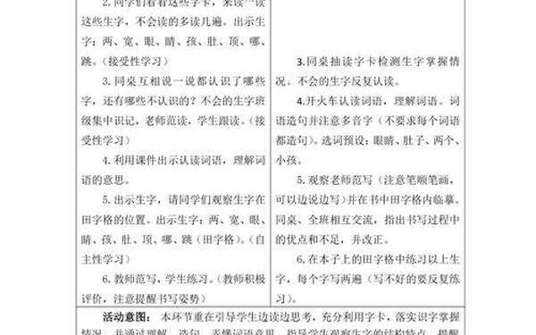 人教版小学语文二年级上册教案(二年级语文教案人教版上册)