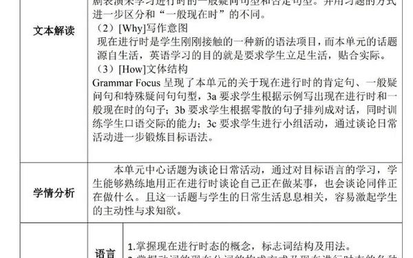 七年级英语教学案例(2025新版七下英语教案)