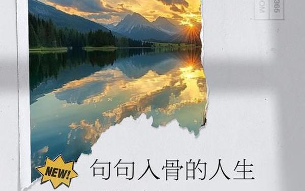 感悟人生精辟短句 人生感悟最佳金句
