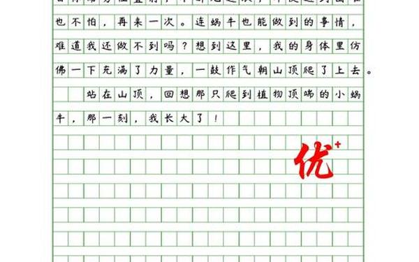 四年级作文摘抄400字(关于四年级优秀作文400字)