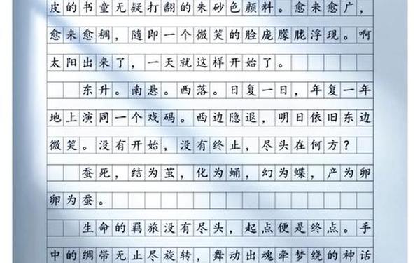 以起点为话题的作文(作文《起点》500字)