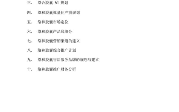 市场推广计划书(计划书)