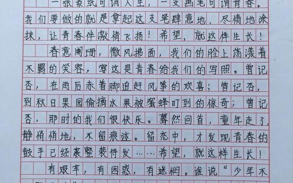 十篇中考800字优秀作文 中考满分作文800带题目