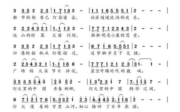 诗朗诵《灯火里的中国》—《灯火里的中国》廖昌永