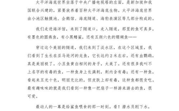 五一见闻400字作文;暑假见闻作文400字左右