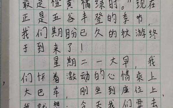 三年级周记怎么写、周记的正确格式范文