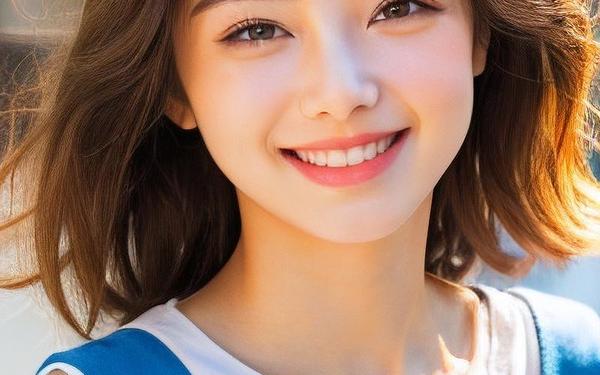 笑容在阳光里,阳光下的笑容治愈