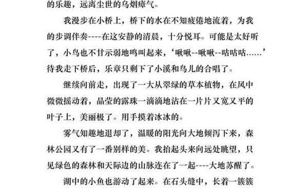 免费写景作文300字—100000000000字作文