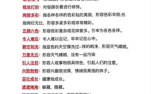 20个经典成语故事;20个成语解释最短