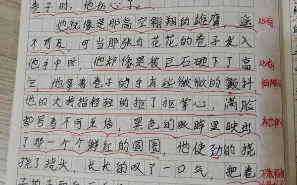 女孩写最悲伤作文、我独特的内心世界作文