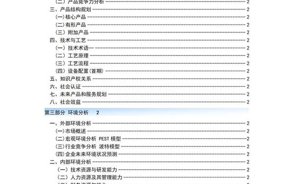 公司策划书模板(项目企划书模板范文) 公司策划书模板(项目企划书模板范文)