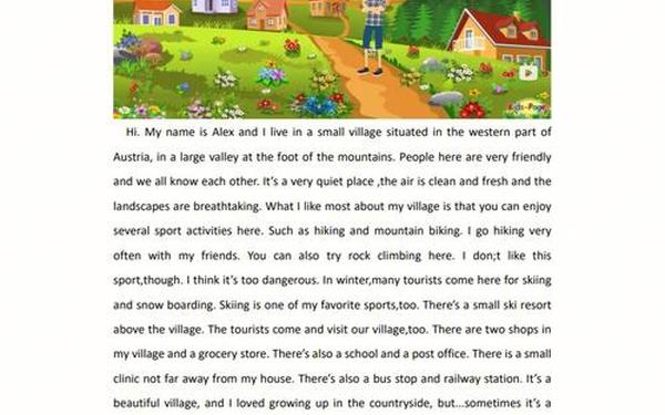 myhometown;译林版《MyHometown》