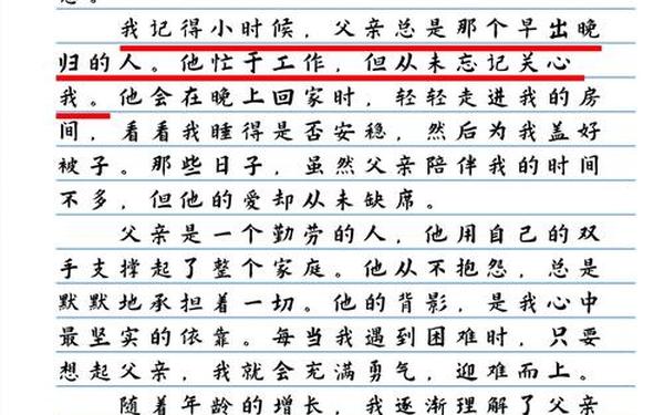 关于父亲节的作文、Father’SDay作文